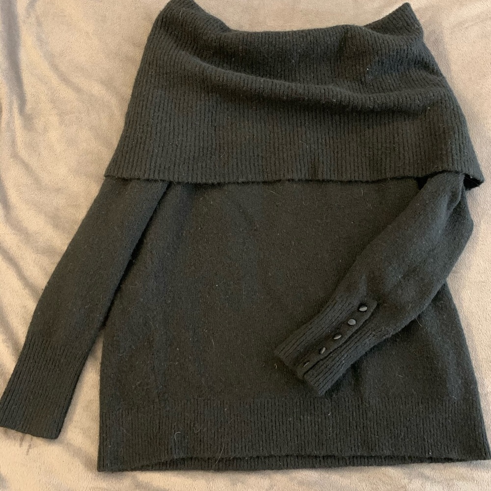 off the shoulder loft sweater dress